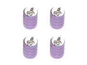 Unicorn - Fantasy - Tire Rim Wheel Valve Stem Caps - Purple
