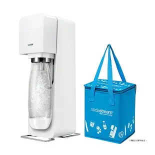 Sodastream SOURCE 氣泡水機，瑞士設計師款 - 經典白 -原廠公司貨 [可以買]【APP下單9%回饋】
