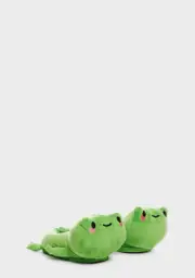 [Smoko] Frankie Frog Plush Slippers