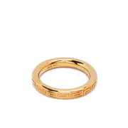 [Versace] Versace Greek Key Band Ring 17 GOLD
