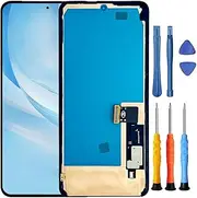 Foufinin for Google Pixel 8 Pro Screen Replacement for Google Pixel 8 Pro 5G Screen Replacement with GC3VE G1MNW LCD Display Touch Digitizer Assembly with Tools Black