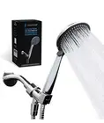 SparkPod High Pressure 3-Function Handheld Shower Head W/5 ft Hose 3.75" w NEW
