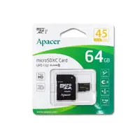 在飛比找蝦皮商城優惠-Apacer MicroSD 記憶卡 64G UHS-I (