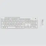 LOGITECH 羅技 MK295 珍珠白 無線靜音鍵盤滑鼠組