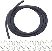 Garden Accessories 1/8" Fuel Line Hose 6 Feet 3.5mm Gas Line with 20pcs for Clamps for Honda 95001-3... High Performance