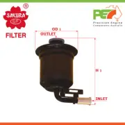 New * SAKURA * Fuel Filter For TOYOTA CRESTA MCV20 3L V6 8/1998 -10/2000 (for: Toyota)