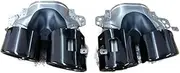 Car Accessories Compatible For Mercedes Benz W177 A35 C118 CLA35 X247 GLB35 A45S AMG 2020 Tail Turbo Muffler Exhaust Tip Exits Outlet(Black Version)