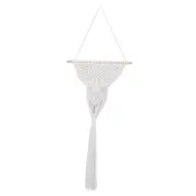 GYASVWU Cotton Rope Boho Wall Decor, Macrame Wall Hanging Decor Wall Art White