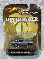 HOT WHEELS RETRO ENTERTAINMENT JAMES BOND 007 1963 ASTON MARTIN DB5 NIP