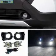 Pair LED DRL Light Fog Lamp Set Kit Fits For Toyota Corolla Cross 2022 2023 New (for: Toyota)