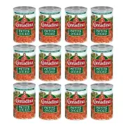 Contadina Petite Cut Diced Tomatoes 14.5 oz Pack of 12 Cans