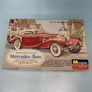 Vintage Monogram 1939 Mercedes-Benz 540K Model Kit 1/24 PC87 - UNBUILT
