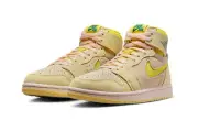 Nike Air Jordan 1 High Zoom CMFT 2 DV1305-800 Women 9.5 Citron Tint Shoes TF2195