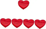 5 Boxes Soap Box Decoration Christmas Plushies Bouquet Beauty Garland Birthday Card Trinket Soap for Valentin's Day Red Soap Soap Rose Cloth Beavorty