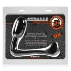 Black Oxballs Ass-X Asslock Male Anal Butt Plug Cock Sling Cage Penis Ring CBT