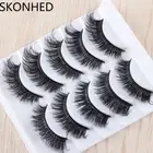 Multilayer False Eyelashes Extension Tools Wispy Fluffy 3D Faux Mink Hair
