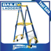 Bailey Platform Ladder P170 0.9m 3 Step Fibreglass Stepladder FS13530
