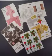 Minecraft Papercraft Animal Mob Figures & Stickers NEW