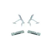 x2 Oven Door Hinges With Supports 931331044KIT. Suits Smeg