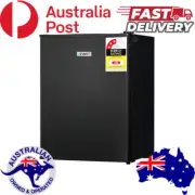 Devanti 70L Mini Bar Fridge Black Portable Electric Refrigerator Cooler Freezer
