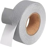 uxcell Rubber Grip Tape, 2" x 32.8 Ft PEVA Non-Slip Tape Broken Stone Textured Adhesive Grip Tape for Outdoor & Indoor Steps, Stairs, Traction Tread Stair, Bathroom (Grey)