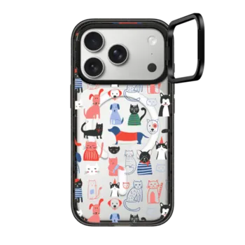 iPhone 17 Pro Impact Ring Stand Case MagSafe Compatible Be Pawsome