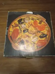 12" Diamenter Paella Dish Terra Cotta (Boston Warehouse) Model #09-134 (1992)