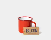 在飛比找Yahoo!奇摩拍賣優惠-【英國 Falcon】郵箱紅色 琺瑯馬克杯 350ml 琺瑯