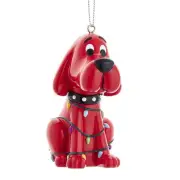 Kurt Adler Clifford The Big Red Dog Tangled Lights Ornament