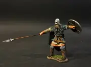 JOHN JENKINS VIKINGS & SAXONS VIK-31B VIKING WARRIOR ATTACKING WITH SPEAR