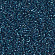 Silver-Lined Blue Zircon Miyuki Seed Beads 15/0 (15-91425-TB)
