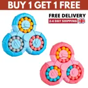 Magic Rotating Finger Spinner Fidget Puzzle Speed Cube Stress Relief Toys