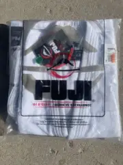 New Fuji Sports Mens Kids Womens Single Weave Judo Gi Kimono - White