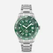 Montblanc 1858 Iced Sea Automatic Date 41mm Green Dial Watch MB129373