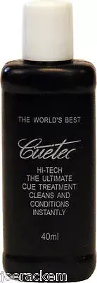 New Cuetec Hi-Tech Bottle - Conditioner for Graphite / Fiberglass Shafts -1.35oz