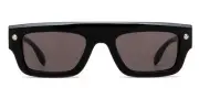 Alexander McQueen AM0427S Sunglasses Unisex Black 52mm New 100% Authentic
