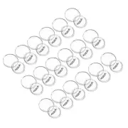1.46inch Acrylic Button Pin Badge 50 Set Round Pin Blank Buttons Badges Kit f...
