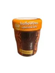Wilton Halloween Sprinkles 6.56 oz Colored Sugar Jimmies Nonpareils Cupcake Cake