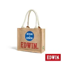 在飛比找樂天市場購物網優惠-EDWIN 亞麻購物袋-中袋 土黃色