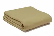Alliance Ultra Fleece Blanket Camel - Queen