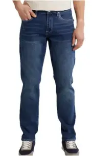 true religion geno relaxed slim 38x32 style 700122 Dark Shivering wash NWT