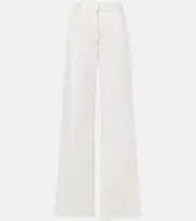 [Dries Van Noten] Dries Van Noten High-rise straight jeans AU 10 white