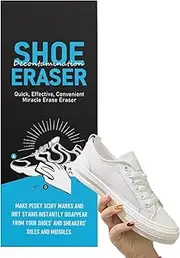 [Generic] Sneaker Eraser, White Erasers Cleaning, Shoe Sole Cleaner, Professional Canvas Shoes Cleaning for Clean -Sneakers, Sports- Shoes