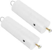ADOCARN 2pcs Battery Operated Wind Motor for Hanging Displays for DIY Wind and Garden Decor Consistent Power and Easy Replacement