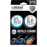 Calidad HP & Canon Refill for HP 60, 61, 62, 63, 65 & Canon 510, 511, 640, 641, 645, 646