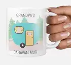 Ceramic 11oz Coffee Mug Grandpa’s Caravan Holiday Cup Birthday Christmas Gift