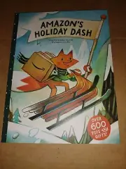 NEW Amazon's Holiday Dash Kids Gift Book Toy Catalog 2023 w Stickers Activities