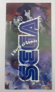 1997 Sega Saturn Video Game Product Catalog - Retail Press Ad Promo Flyer Poster