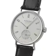NOMOS Glashütte Tangente Neomatik 35 Platinum Gray watch men TO04984