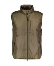 Aspesi Padded Zip-Up Gilet XL Brown